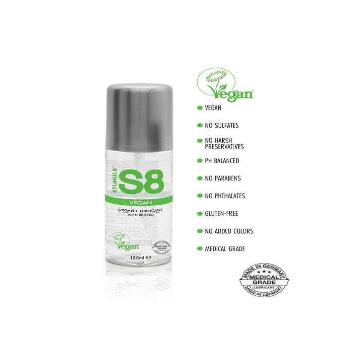 Lubrifiant Eau S8 Vegan 125 ml