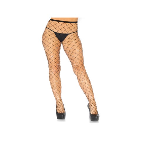 Collant Grillage Strass