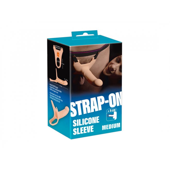 Gode Ceinture Creux Silicone Medium