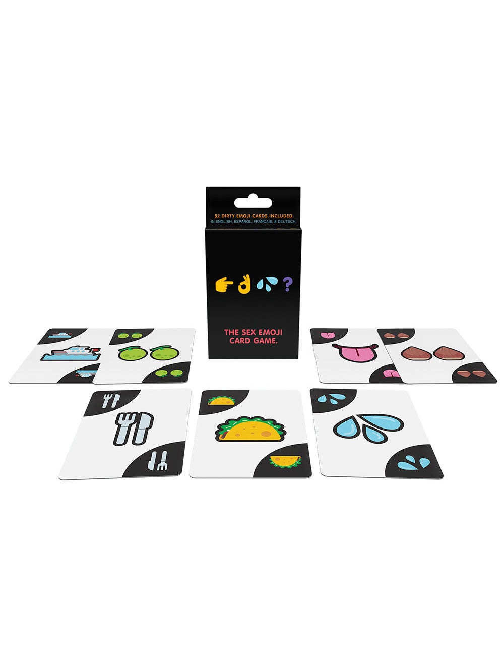 Jeu de Cartes Emojis Coquins DTF main product photo