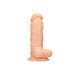 Gode avec Testicules ULTRA Dual Density 17,8 cm
