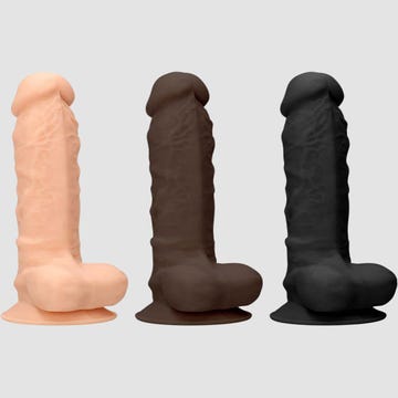 Dildo avec Testicules ULTRA Dual Density 22,8 cm