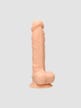 Gode avec Testicules ULTRA Dual Density 22,9 cm