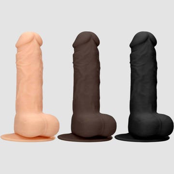 Dildo avec Testicules ULTRA Dual Density 24 cm