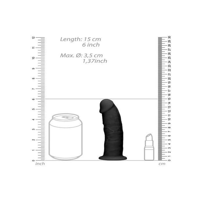 Gode Ventouse ULTRA Dual Density 15,3 cm