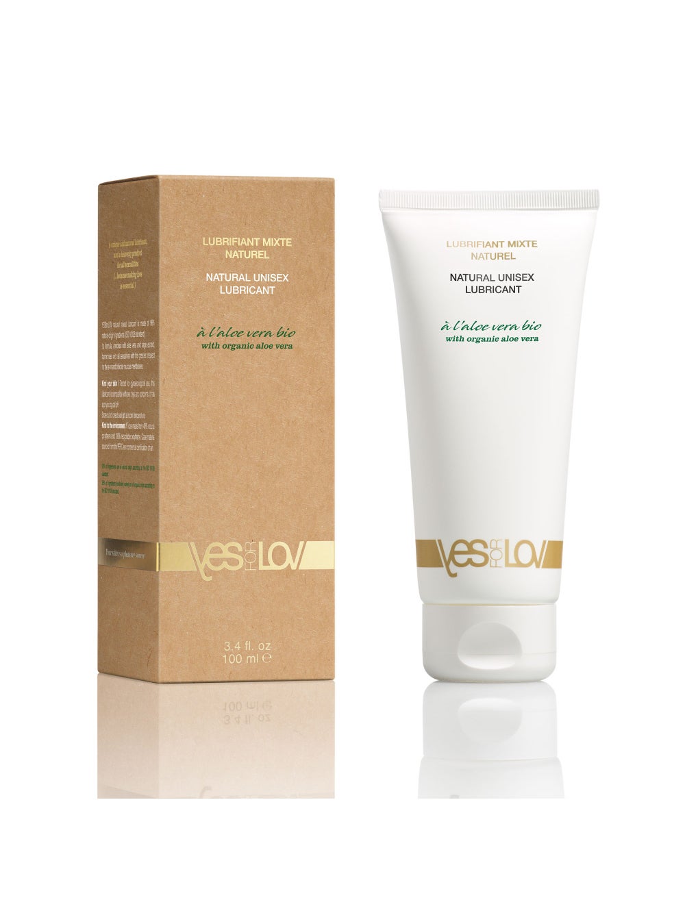 Lubrifiant Mixte Naturel Aloe Vera Bio 100 ml 2