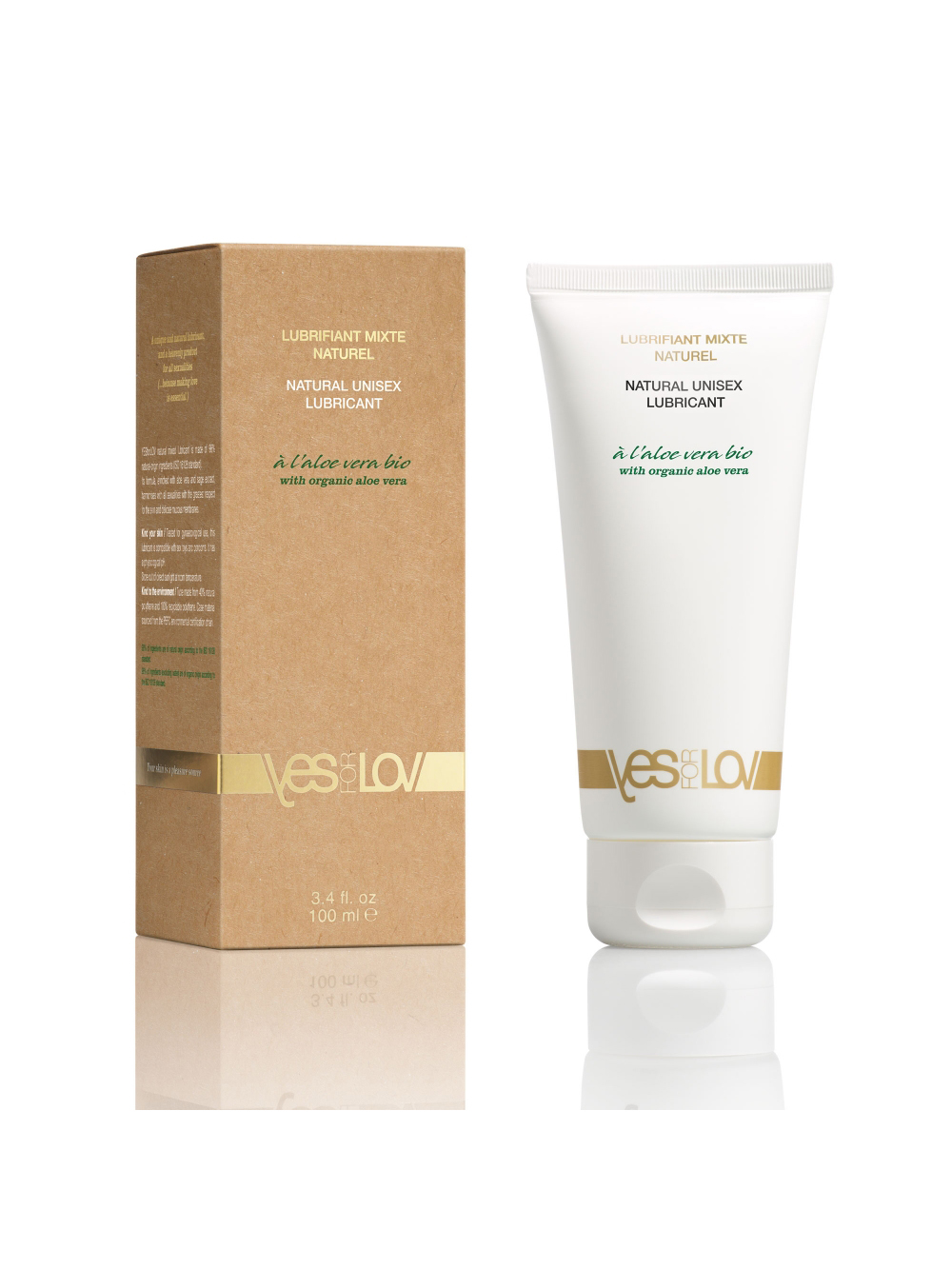 Lubrifiant Mixte Naturel Aloe Vera Bio 100 ml main product photo