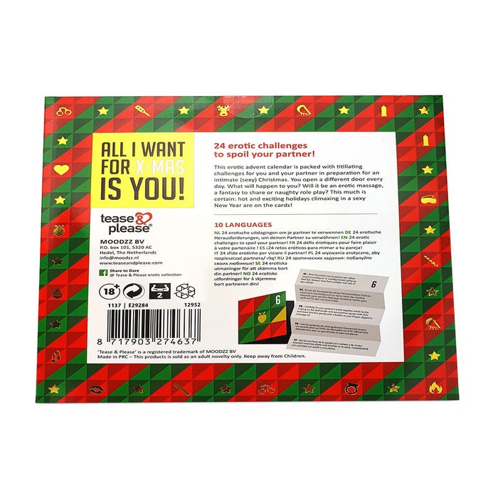 Calendrier de l'Avent All I Want For X-Mas Is You!