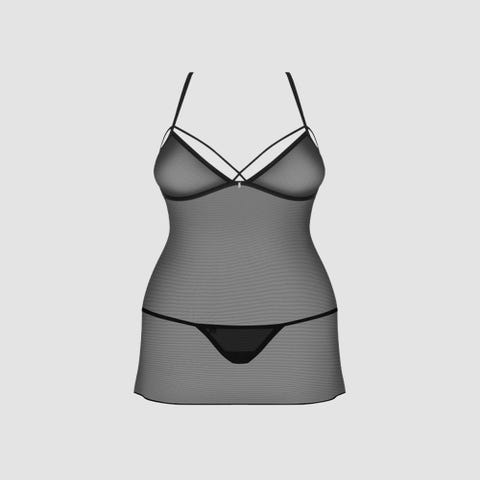 Nuisette 875-CHE-1 Noire