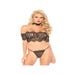 Ensemble 3 Pièces 81573 Crop Top Noir