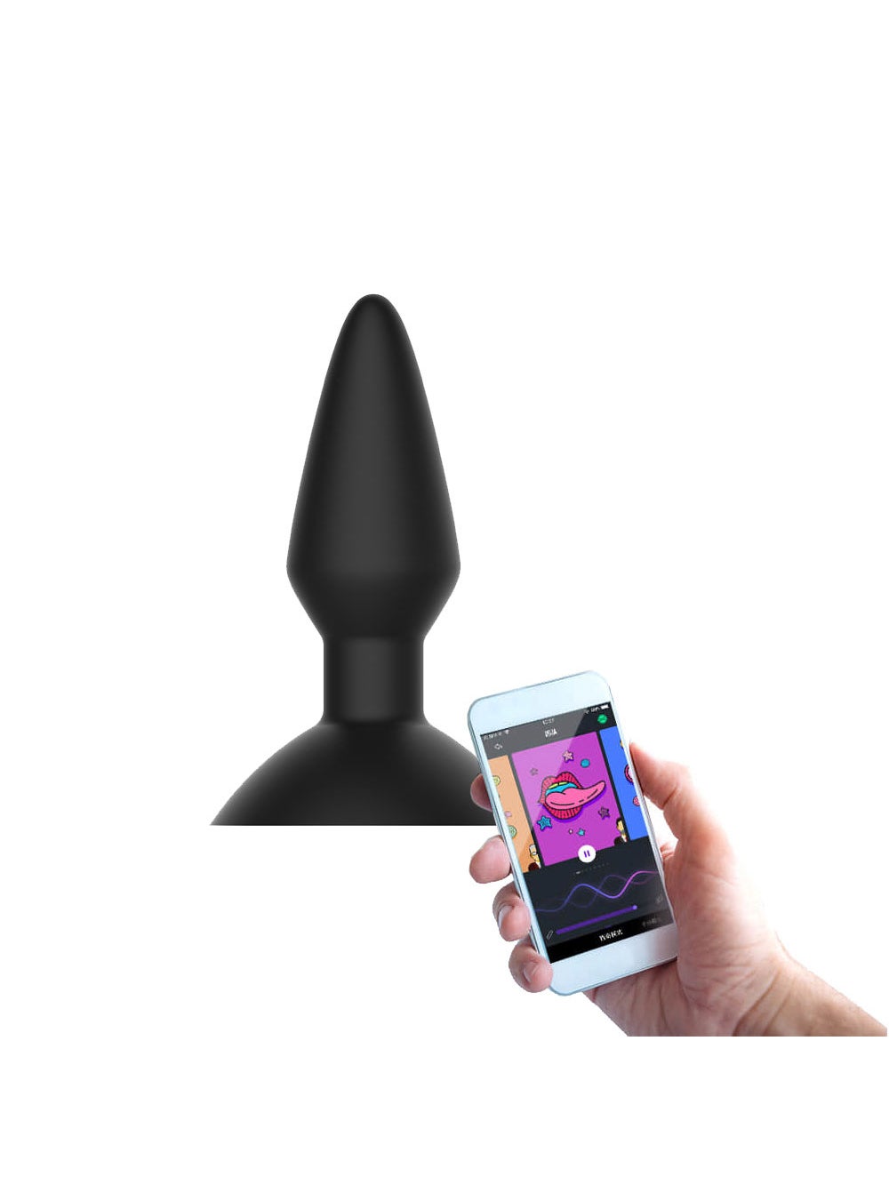 Plug Anal Vibrant Connecté Equinox 8