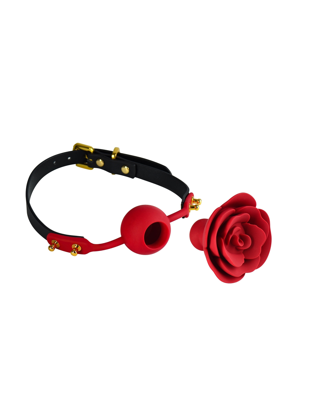 Bâillon à trou Rose Ball Gag main product photo