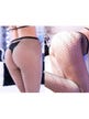 Lot de 2 Collants en Résille CR4309 Noir et Argent
