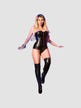 Corset en Simili Cuir CR4099 Noir