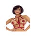 Soutien-Gorge Ouvert Harnais PR7004 Rouge