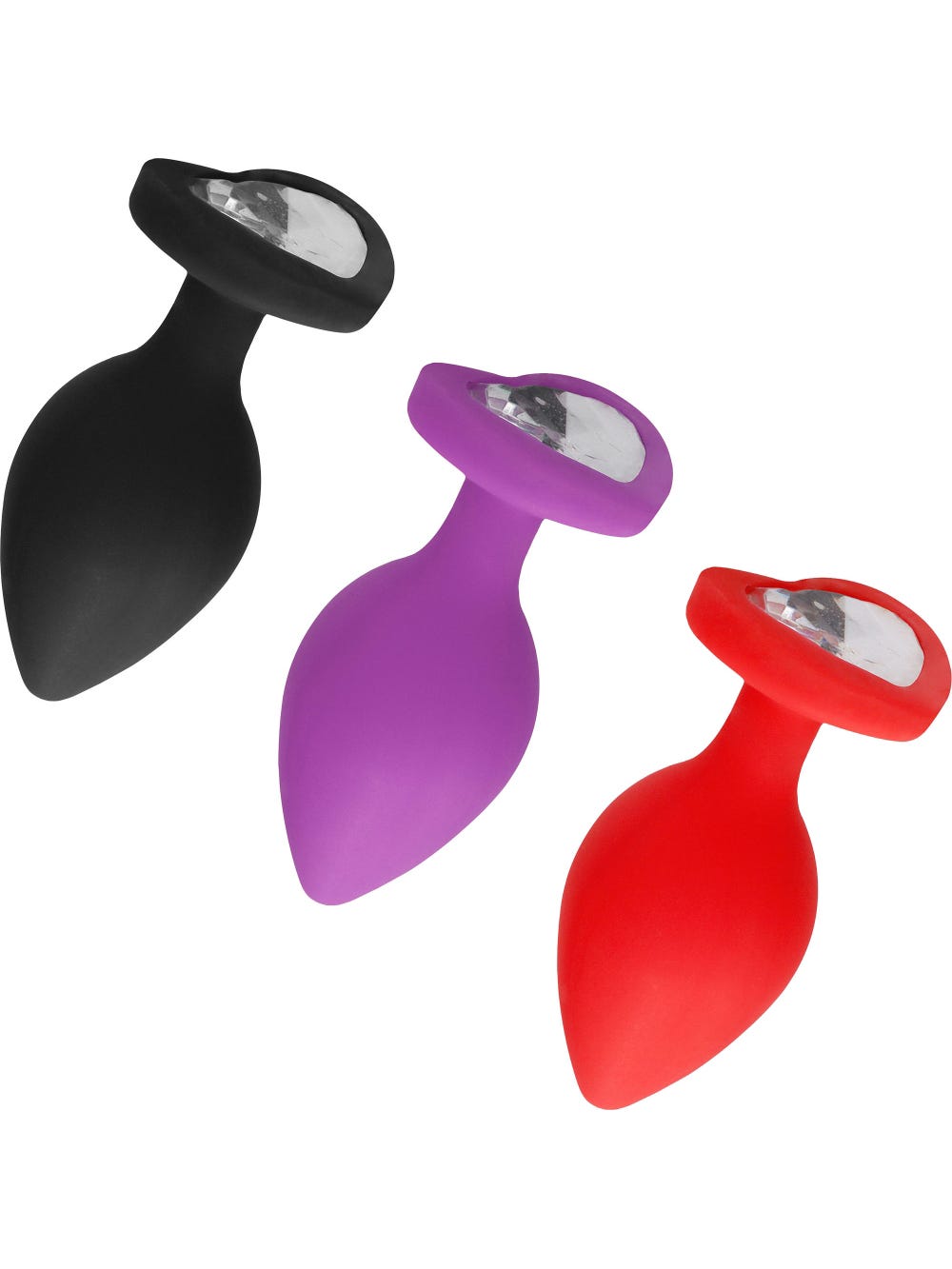 Plug Anal Extra Large Diamond Heart main product photo