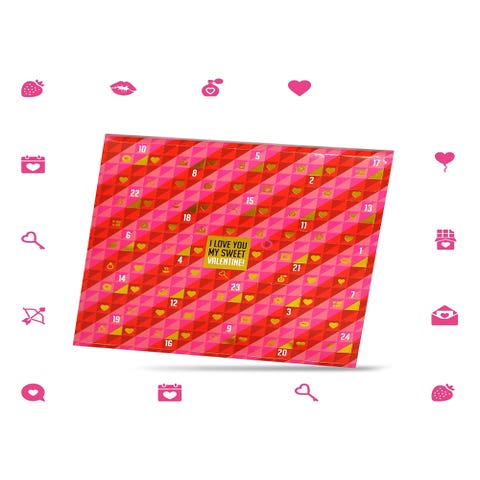 Calendrier de l'Avent I Love You My Sweet Valentine!