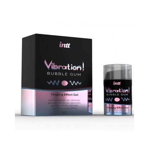 Gel Embrassable Effet Vibrant Bubble Gum Vibration!