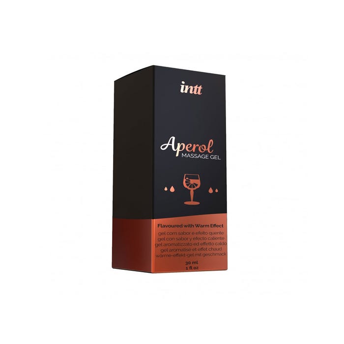 Gel de Massage Embrassable Chauffant Aperol 30 ml