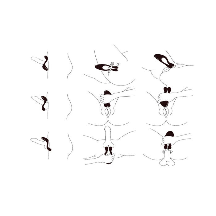 Stimulateur pour Couple Doppio Move