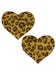 Caches-Tétons Coeurs Léopard
