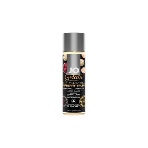 Lubrifiant Eau Gelato Truffe Chocolat Blanc Framboise 30 ml