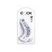Gode avec Testicules 19 cm King Cock Clear