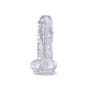 Dildo avec Testicules 20,3 cm King Cock Clear