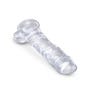Dildo avec Testicules 20,3 cm King Cock Clear