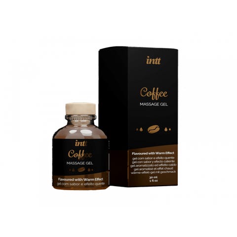 Gel de Massage Embrassable Chauffant Coffee 30 ml