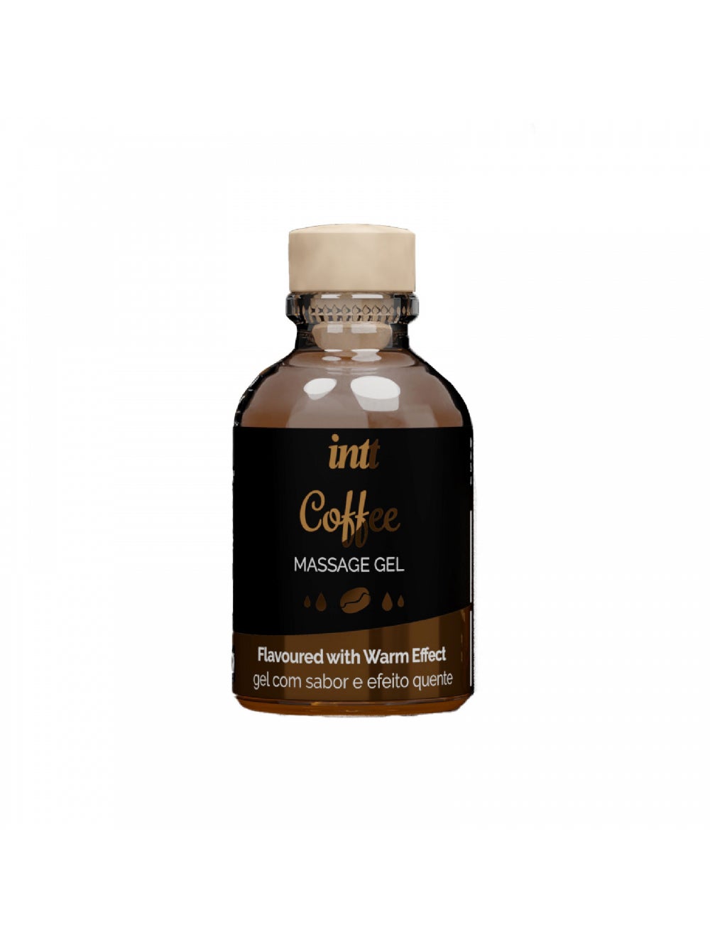 Gel de Massage Embrassable Chauffant Coffee 30 ml