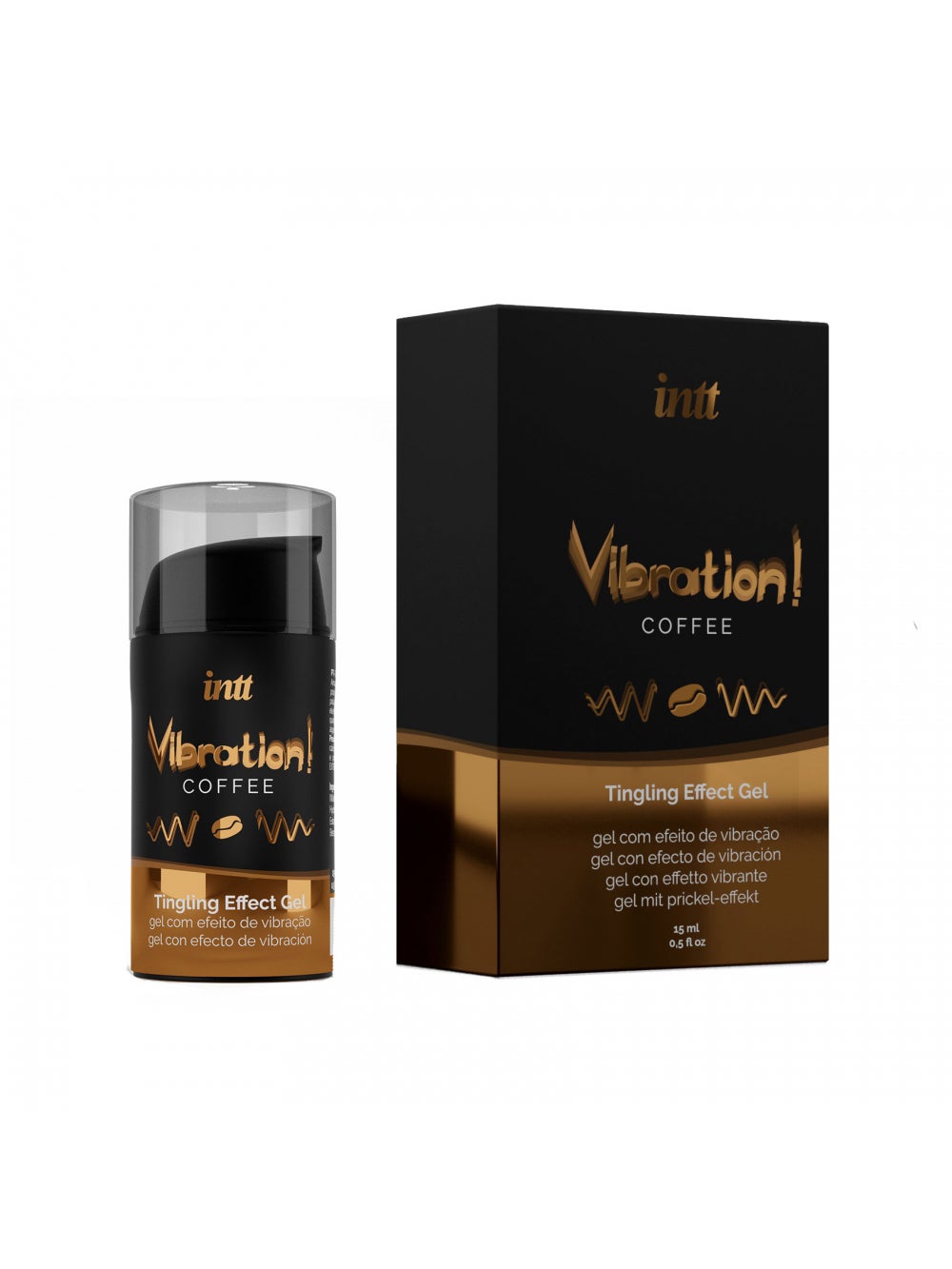 Gel Embrassable Effet Vibrant Coffee Vibration! 3
