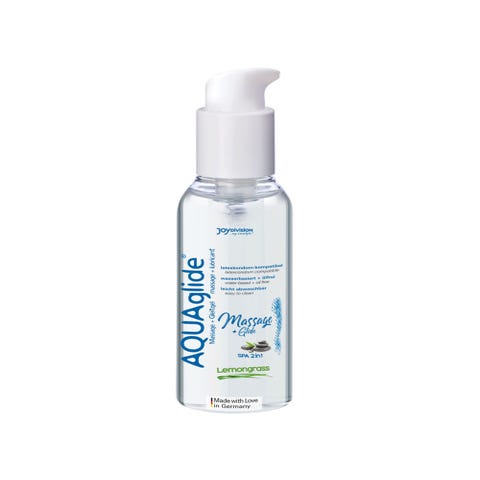 Lubrifiant & Huile de Massage AQUAglide SPA 2en1 Citronnelle 200 ml