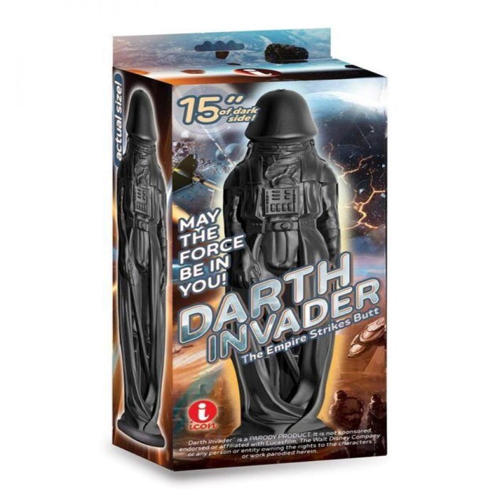 Dildo XXL ventouse Darth Invader 35 cm