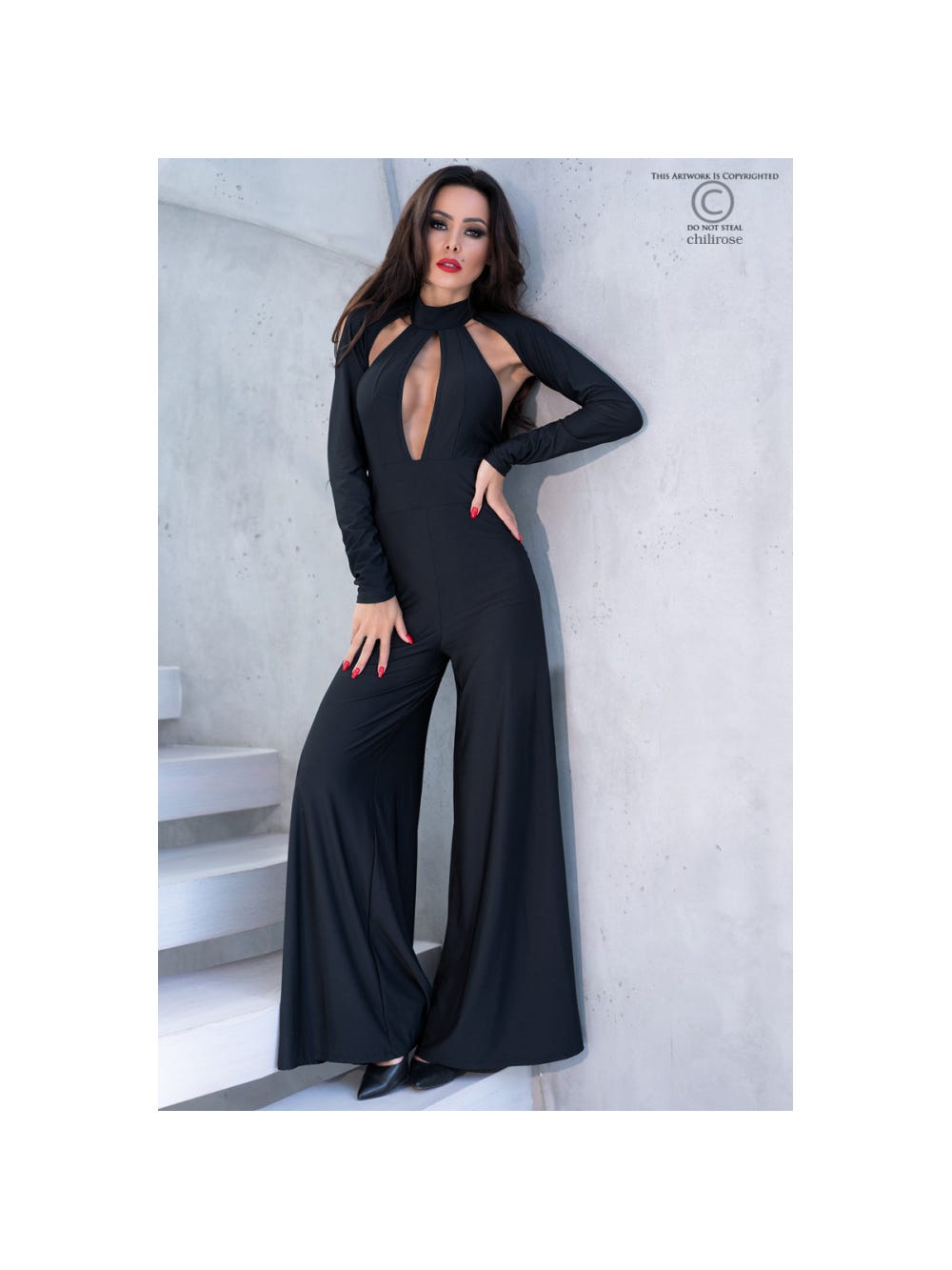 Combinaison Fluide CR4328 Noir main product photo