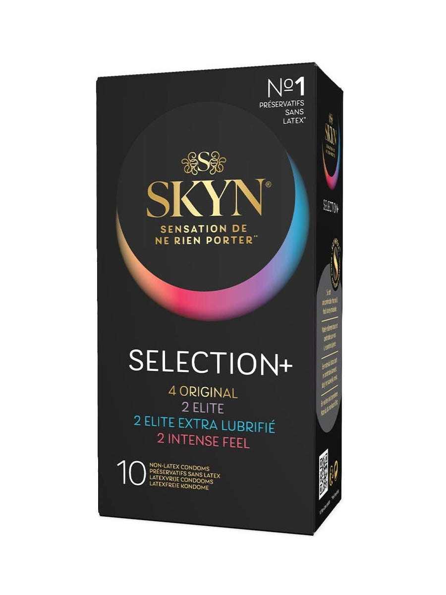 Préservatifs Skyn Selection+ boîte de 10 main product photo