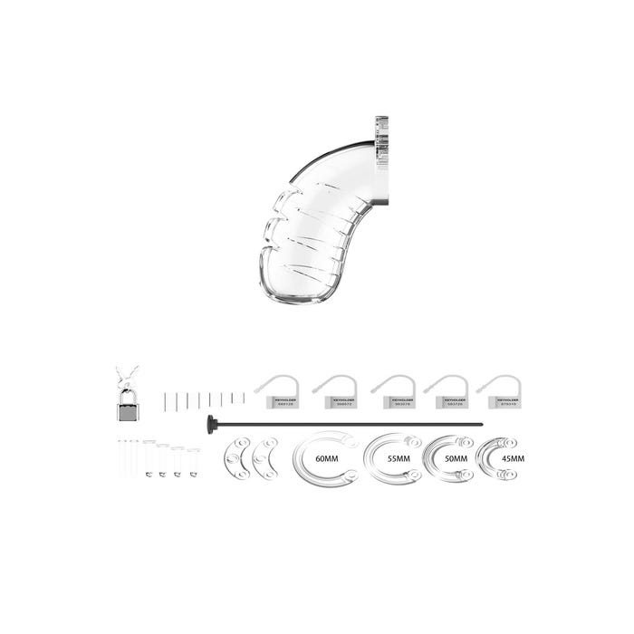 Cage de Chasteté & Plug Urètre ManCage N°16