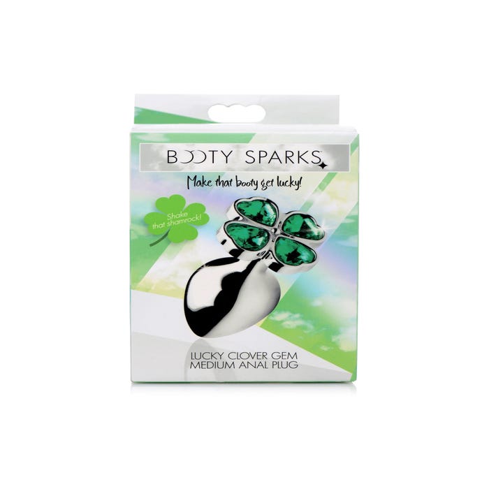Plug Anal Métal Bijou Lucky Clover Medium