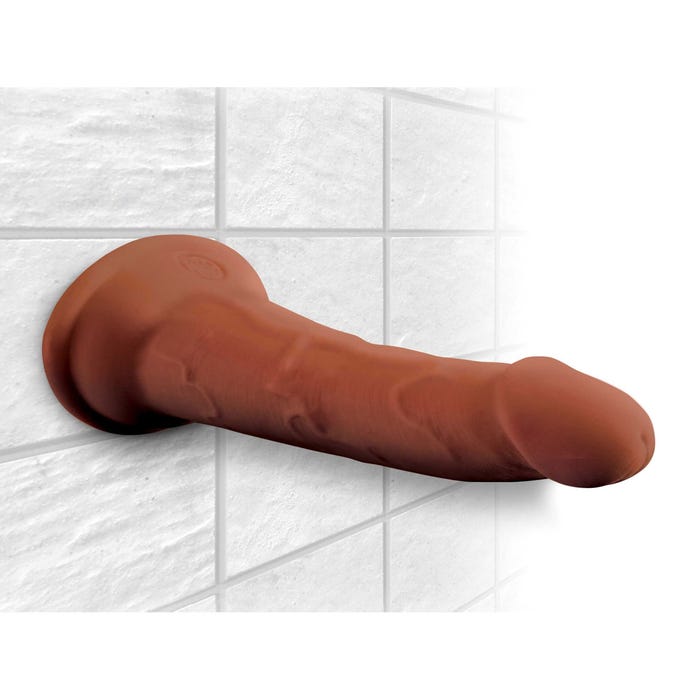 Gode Ventouse 15,2 cm Triple Density King Cock Plus 3D