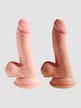 Gode avec Testicules 16,5 cm Triple Density King Cock Plus 3D
