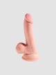 Gode avec Testicules 16,5 cm Triple Density King Cock Plus 3D