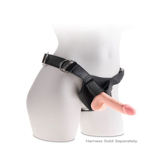 Gode avec Testicules 16,5 cm Triple Density King Cock Plus 3D