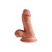Gode avec Testicules 16,5 cm Triple Density King Cock Plus 3D