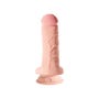 Dildo avec Testicules 20,3 cm Triple Density King Cock Plus 3D