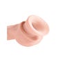 Dildo avec Testicules 20,3 cm Triple Density King Cock Plus 3D