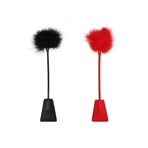 Cravache avec Plumeau