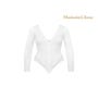 Body String Zippé Pure Tentation Blanc