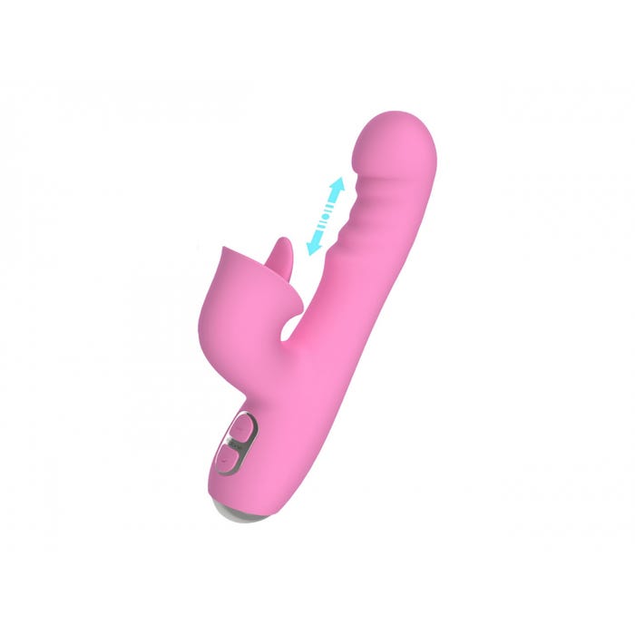 Vibromasseur Rabbit Chauffant T-May