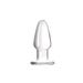 Plug Anal en Verre Crystál Tapered Glass Small