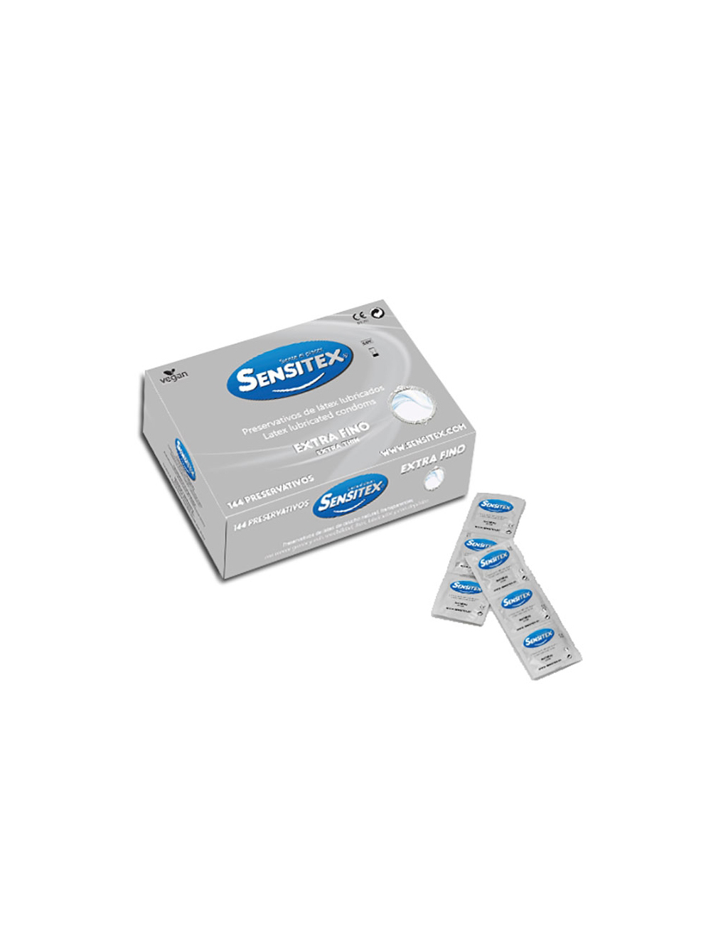 Préservatifs Sensitex Extra-Fins Boîte de 144 main product photo